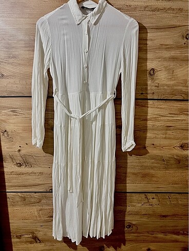 LCW beyaz elbise - Görsel 5