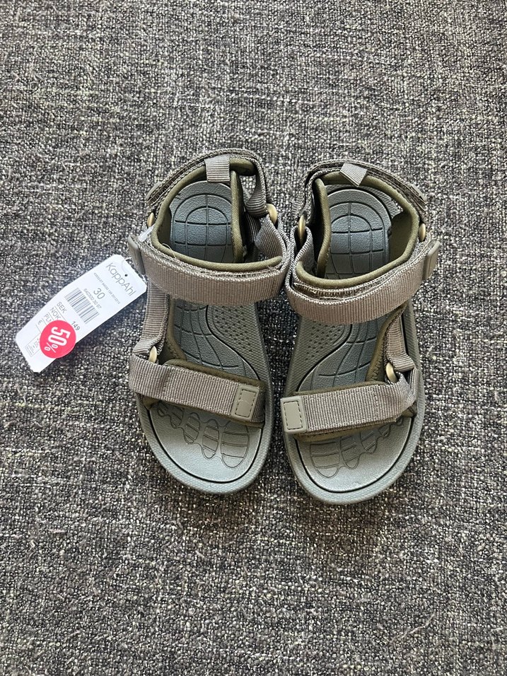 Gri Erkek Spor Outdoor Sandalet - Görsel 4