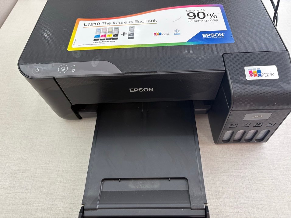 Epson L1210 EcoTank Mavi Kartuş - Görsel 2