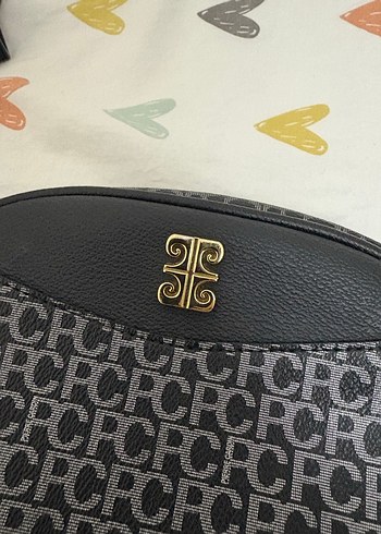 Tokalı Siyah Kadın Omuz Çantası - Görsel 2