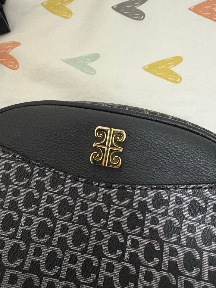 Tokalı Siyah Kadın Omuz Çantası - Görsel 2