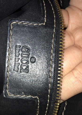  Beden siyah Renk vintage gucci canta