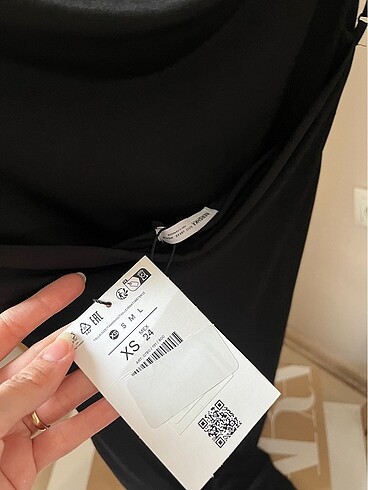 xs Beden siyah Renk Bershka elbise