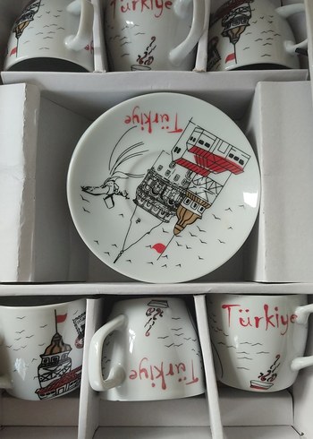 kahve fincan takımı - Görsel 6