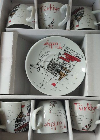 kahve fincan takımı - Görsel 5