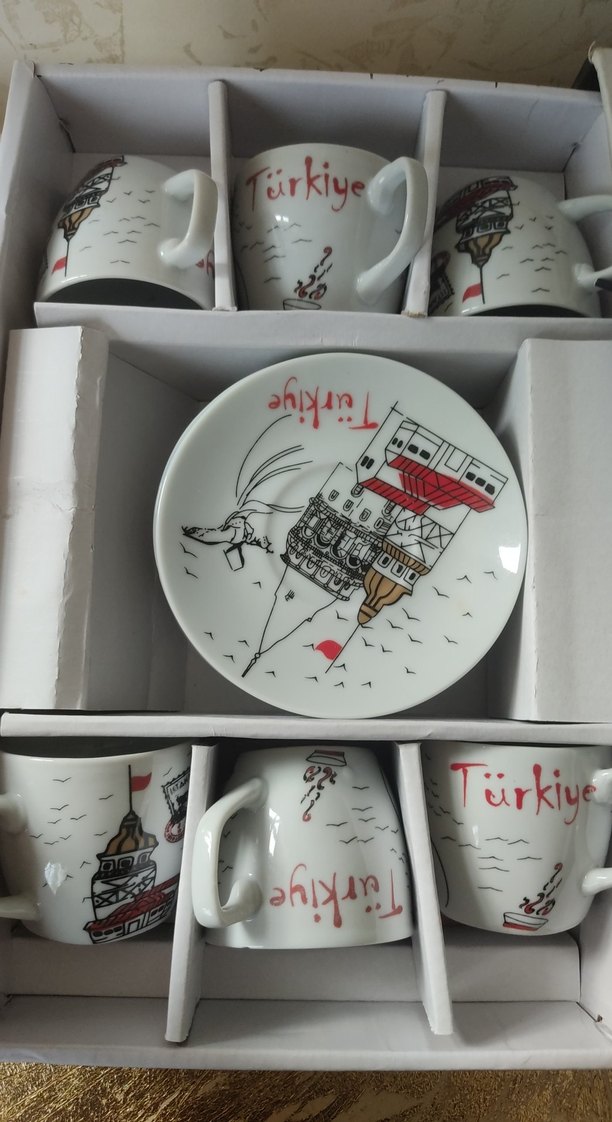 kahve fincan takımı - Görsel 5