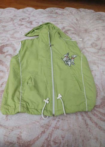 kapşonlu çocuk yelek - Görsel 6