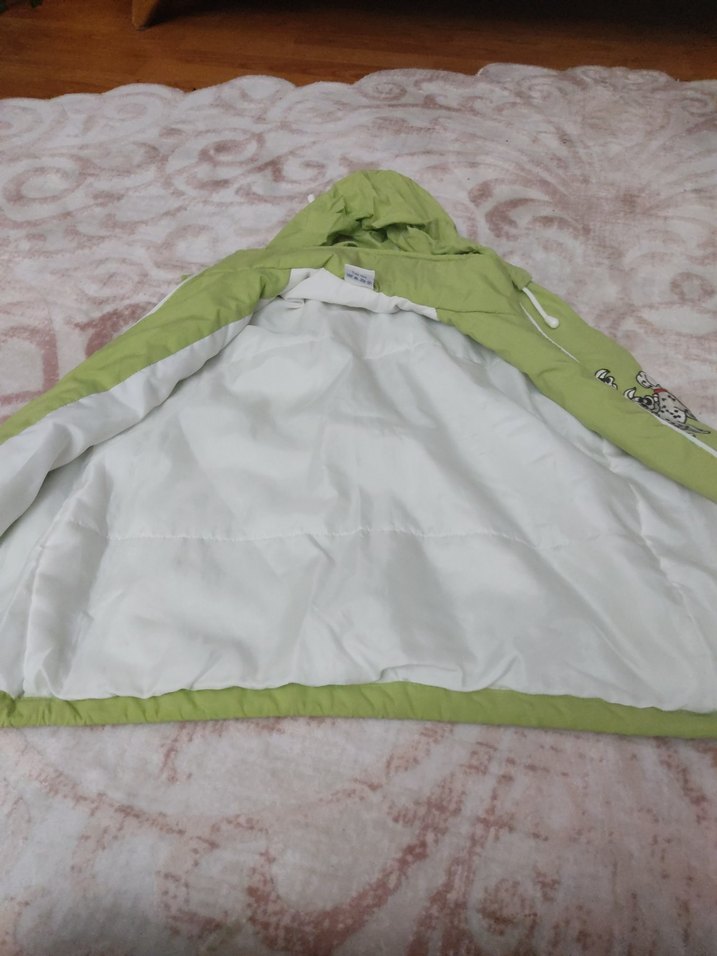 kapşonlu çocuk yelek - Görsel 5