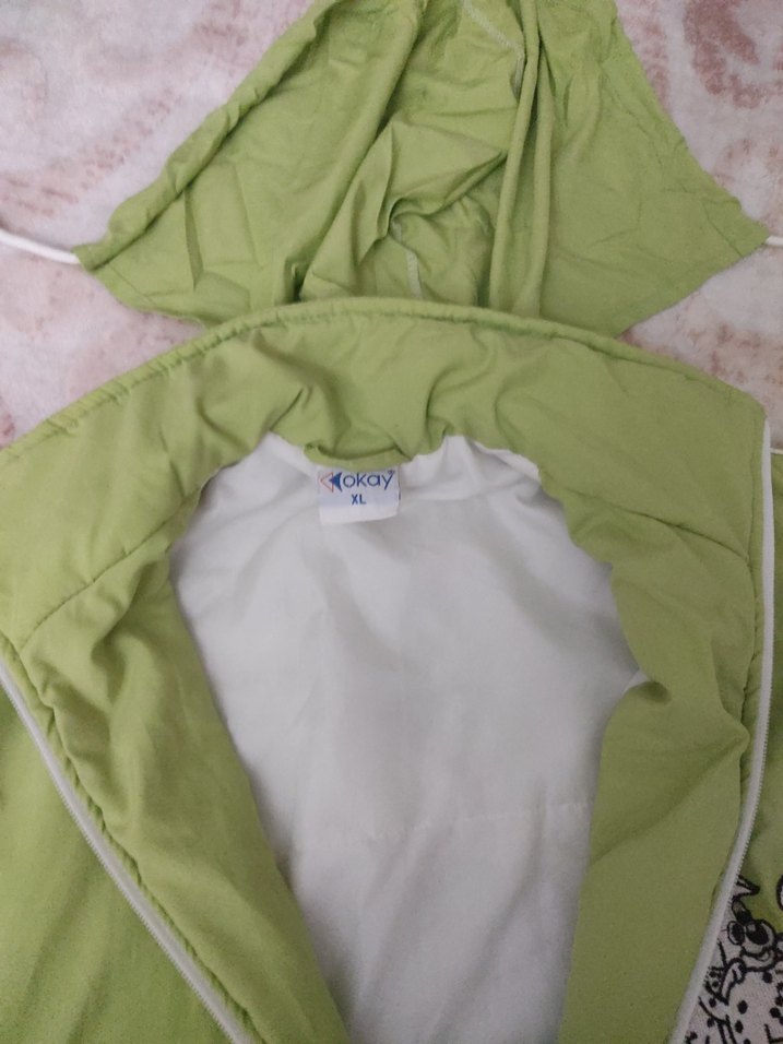 kapşonlu çocuk yelek - Görsel 2