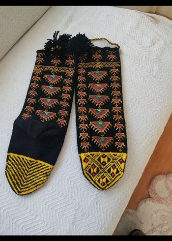 el örgüsü uzun çorap # namaz çorabı - Görsel 8