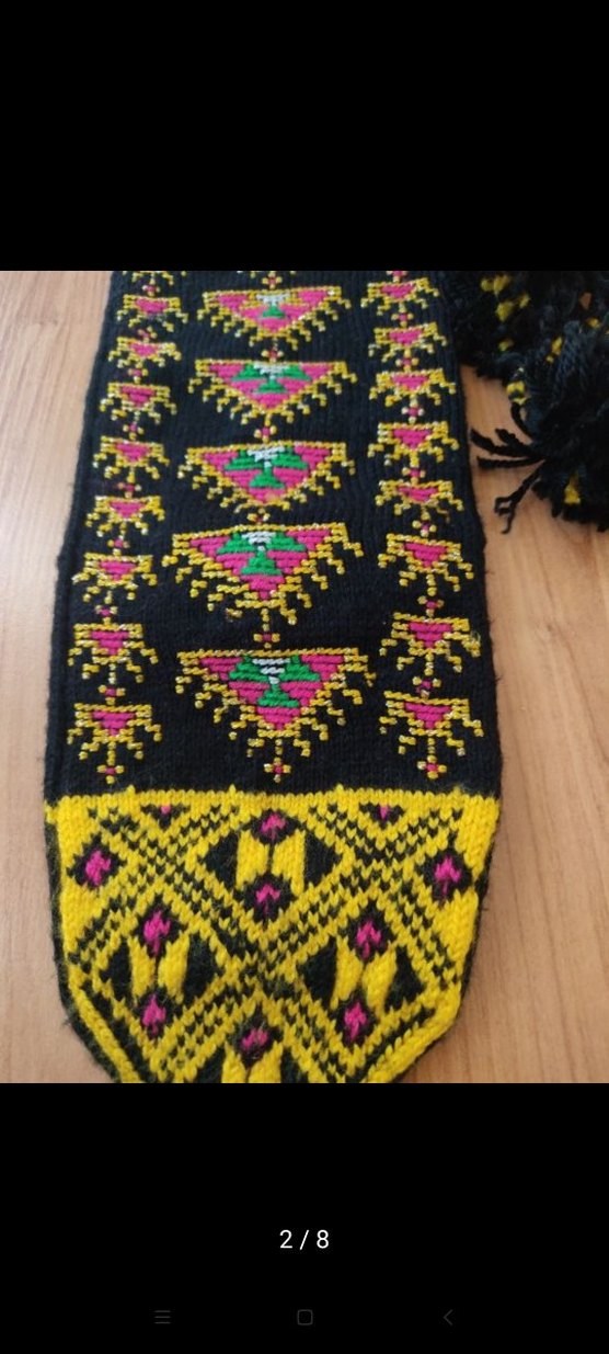 el örgüsü uzun çorap # namaz çorabı - Görsel 3