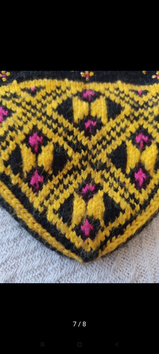 el örgüsü uzun çorap # namaz çorabı - Görsel 5