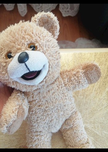 Bej Renkli Peluş Oyuncak Ayı - Görsel 5