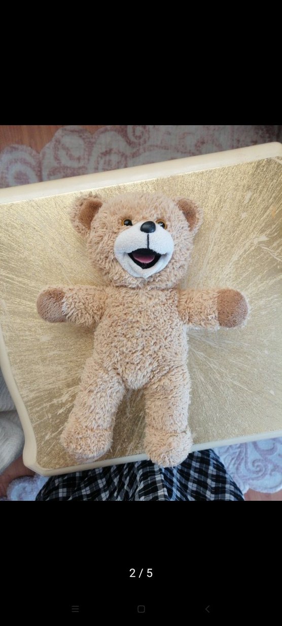 Bej Renkli Peluş Oyuncak Ayı - Görsel 4