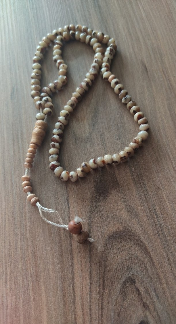 hurma çekirdeğinden tesbih 99'luk - Görsel 3