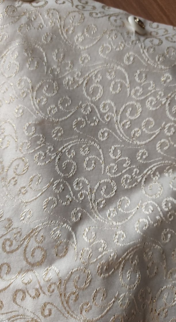 erkek Çocuk Beyaz Düğmeli Yelek - Görsel 5