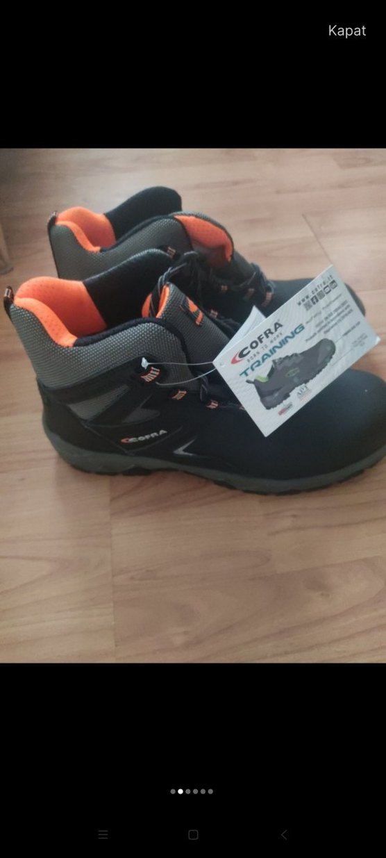 Siyah Bağcıklı Erkek Outdoor Bot - Görsel 2