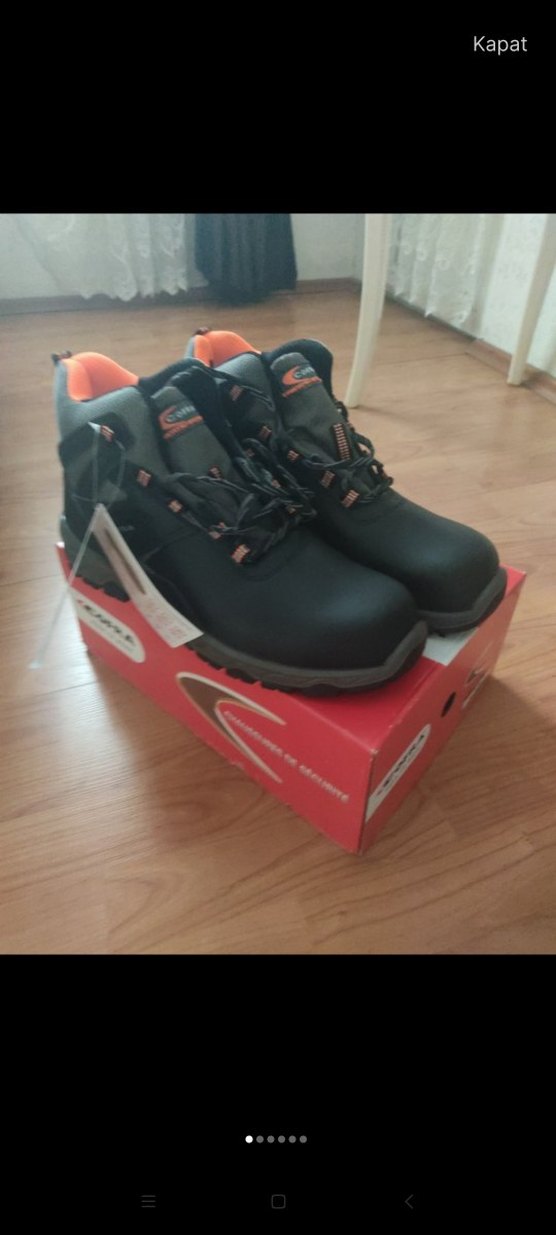 Siyah Bağcıklı Erkek Outdoor Bot - Görsel 5