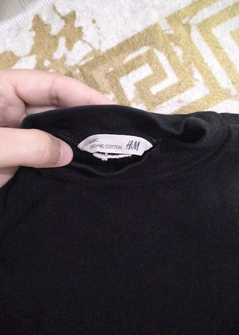 Siyah Kadın Uzun Kollu Basic Sweatshirt - Görsel 2