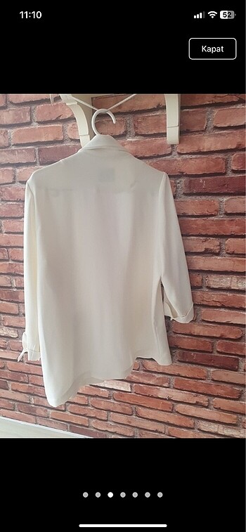 Gusto Gusto xl ceket ekru