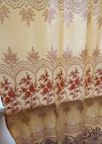 Bej Nakışlı Perde - Görsel 5