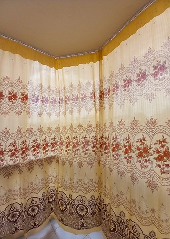 Bej Nakışlı Perde - Görsel 7