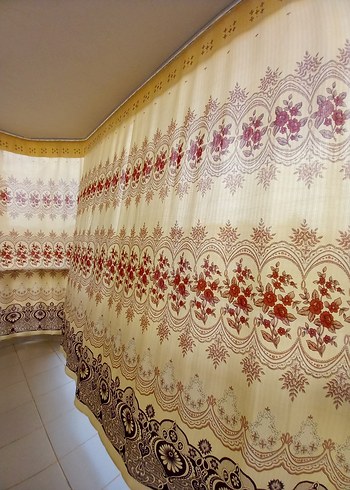 Bej Nakışlı Perde - Görsel 8