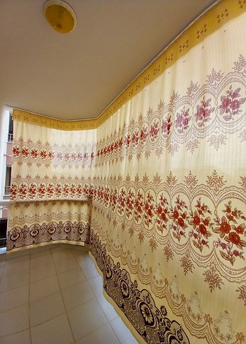 Bej Nakışlı Perde - Görsel 9