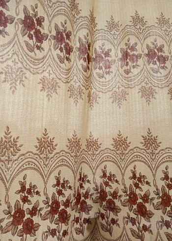 Bej Nakışlı Perde - Görsel 11