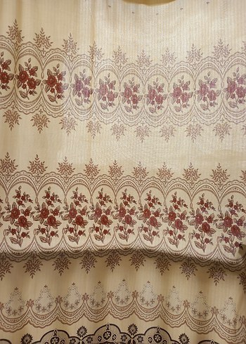 Bej Nakışlı Perde - Görsel 13