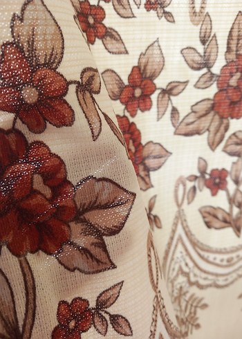 Bej Nakışlı Perde - Görsel 15