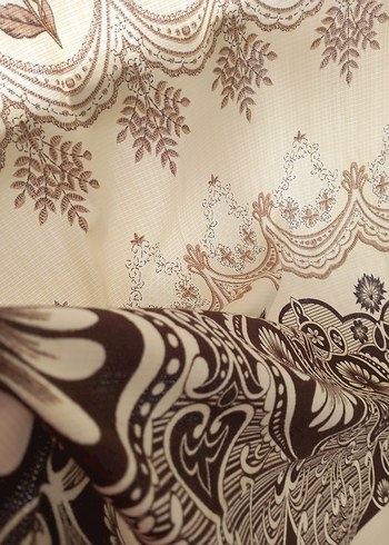 Bej Nakışlı Perde - Görsel 16