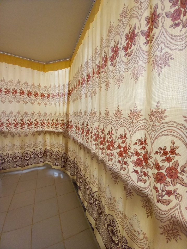 Bej Nakışlı Perde - Görsel 4