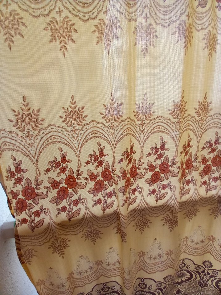 Bej Nakışlı Perde - Görsel 5