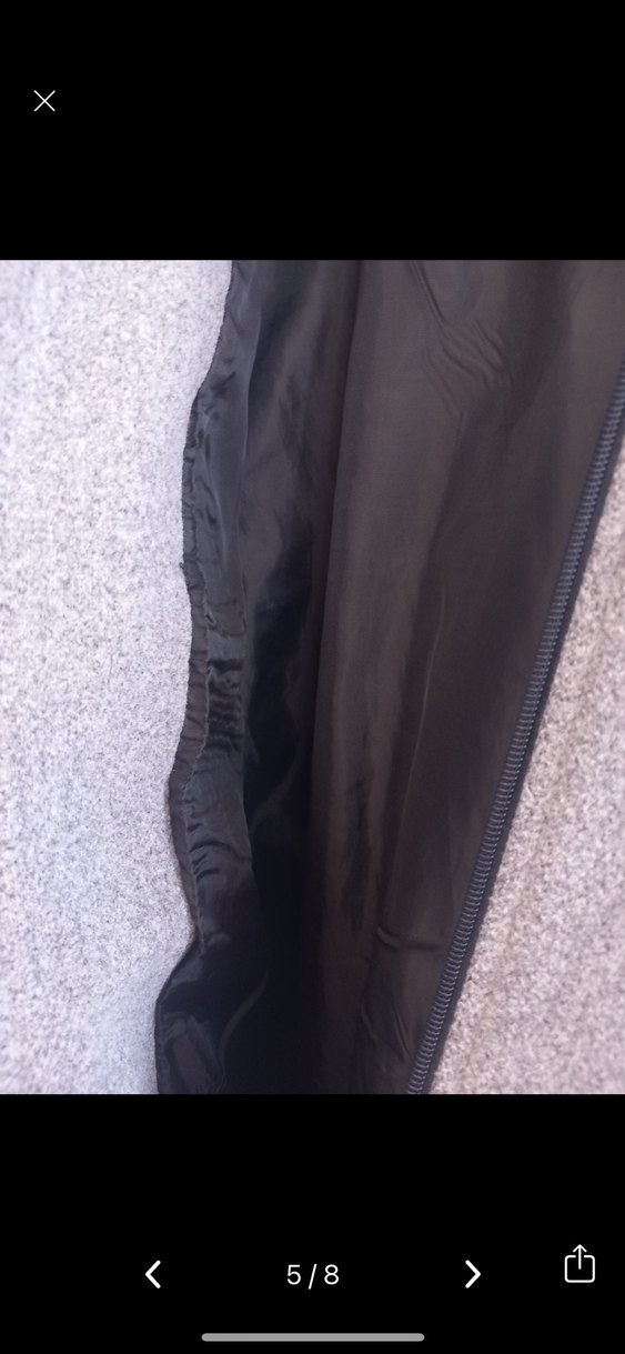 Kadın Gri Uzun Düğmeli Kaban - Görsel 5