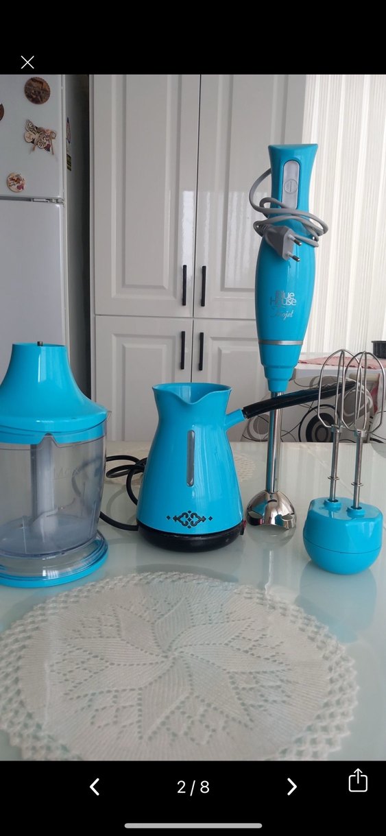 Mavi El Blender Seti - Görsel 2