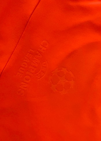 Turuncu Baskılı Tişört Kısa Kollu - Görsel 4