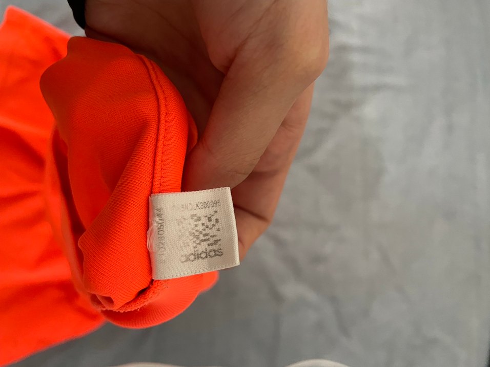 Turuncu Baskılı Tişört Kısa Kollu - Görsel 3