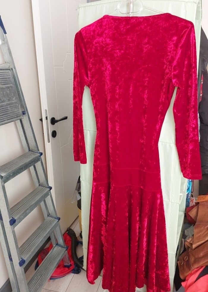 Kadife Elbise - Görsel 4