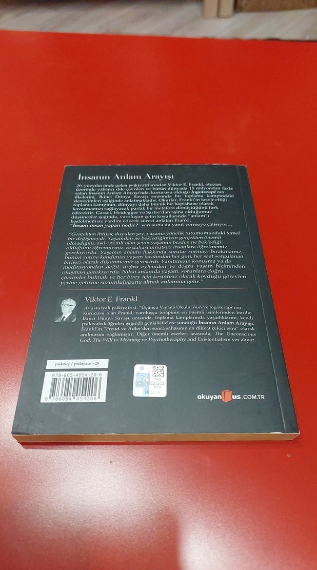 İnsanın Anlam Arayışı - Viktor E. Frankl - Görsel 2