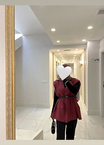 Bordo ceket