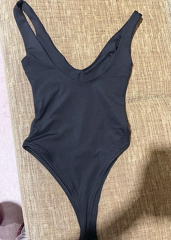 Siyah askılı Body - Görsel 2