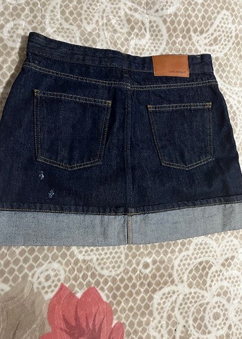 Lacivert Kot Etek - Görsel 2