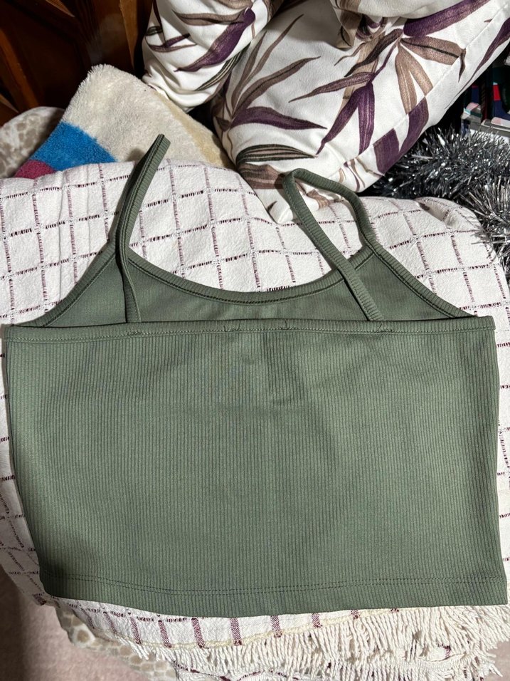 Kadın Haki İnce Askılı - Görsel 2