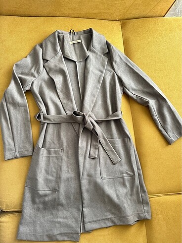 xs Beden haki Renk Yeni gibi trench coat