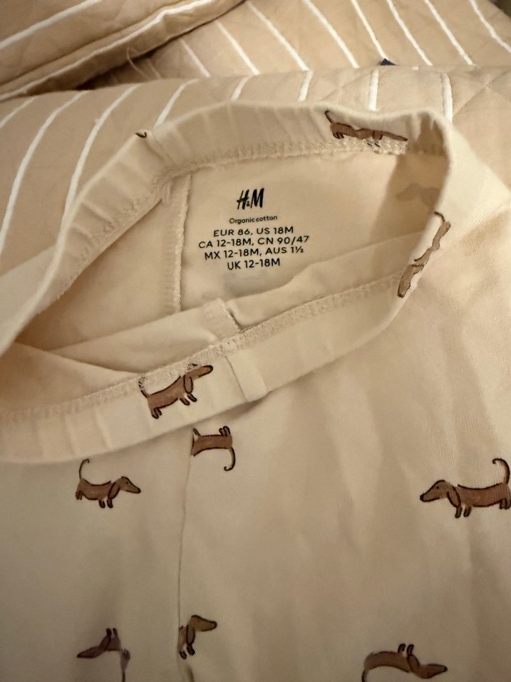 Kız Çocuk Beyaz Pamuklu Tayt H&M - Görsel 2