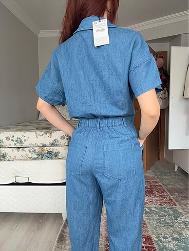 Zara Yeni ve etiketli zara tulum