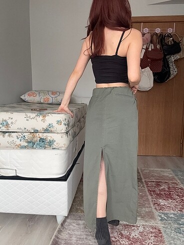 s Beden Zara paraşüt etek