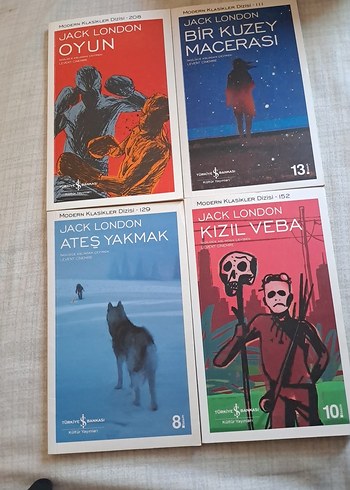 Jack London 4'lü Modern Klasikler Seti