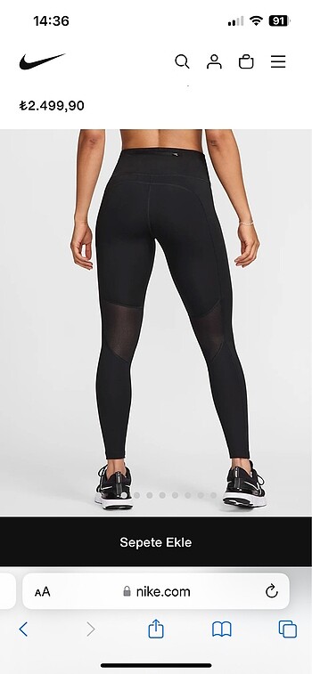 xl Beden Nike tayt